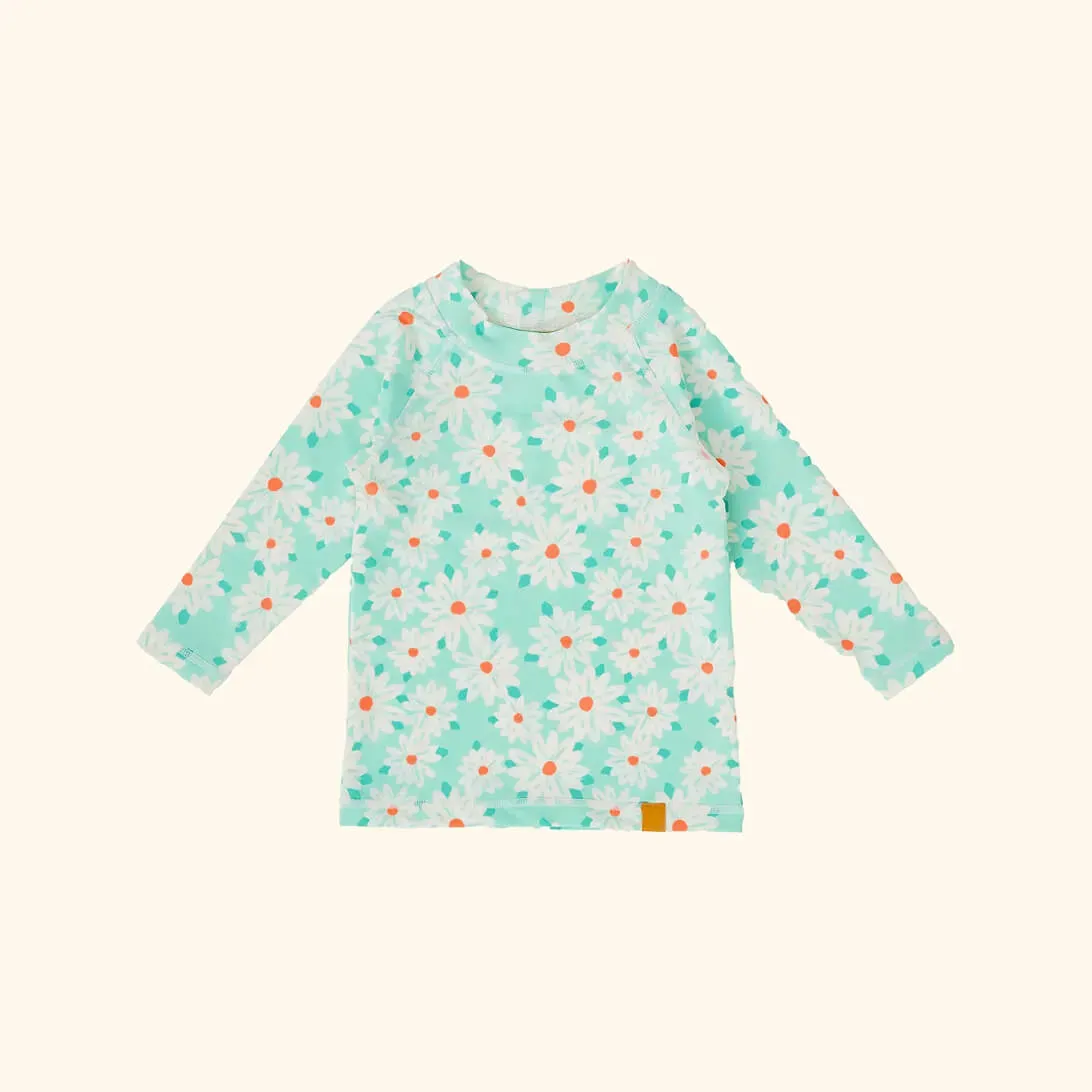 Daisy Delight Rashguard Lagoon