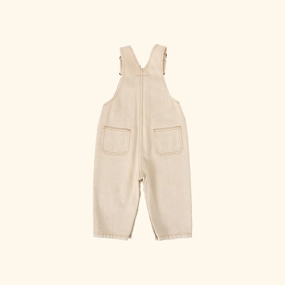 Austin Denim Overalls Oat