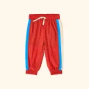 Retro Lightweight Sporty Pants Red