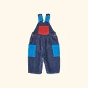 Sammy Corduroy Colour Block Overalls