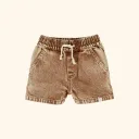 Noah Denim Shorts Brown