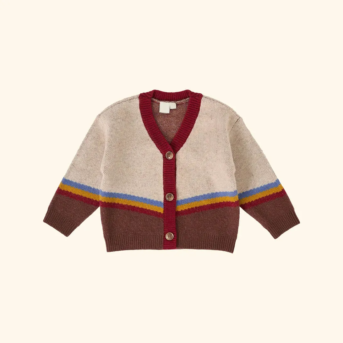 Varsity Knit Cardigan
