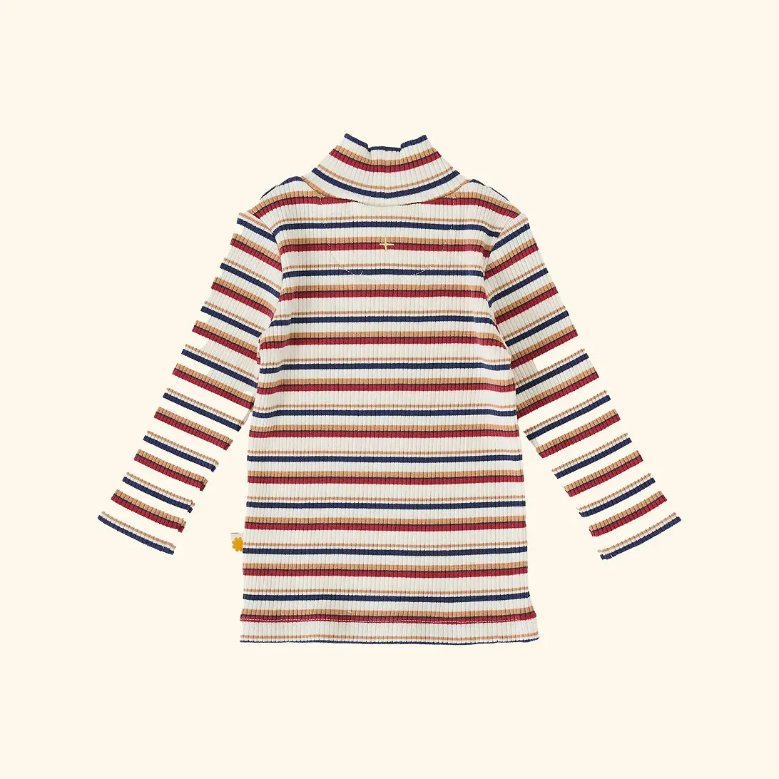 Outback Stripe Embroidered Rib Skivvy
