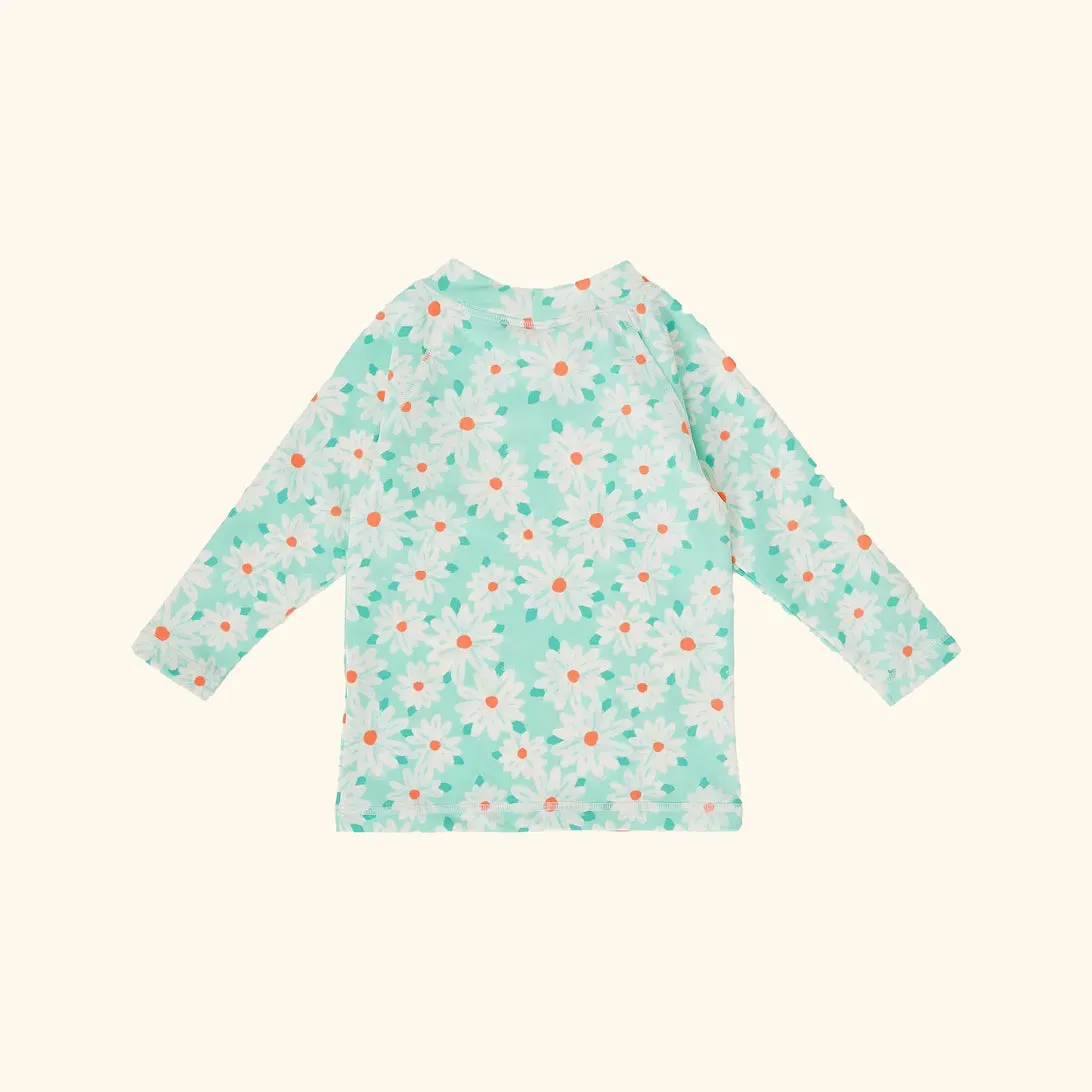 Daisy Delight Rashguard Lagoon