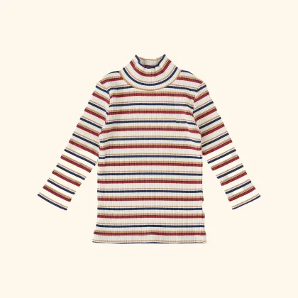 Outback Stripe Embroidered Rib Skivvy